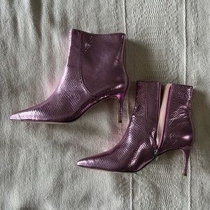 Schutz Barbie pink boots 💕